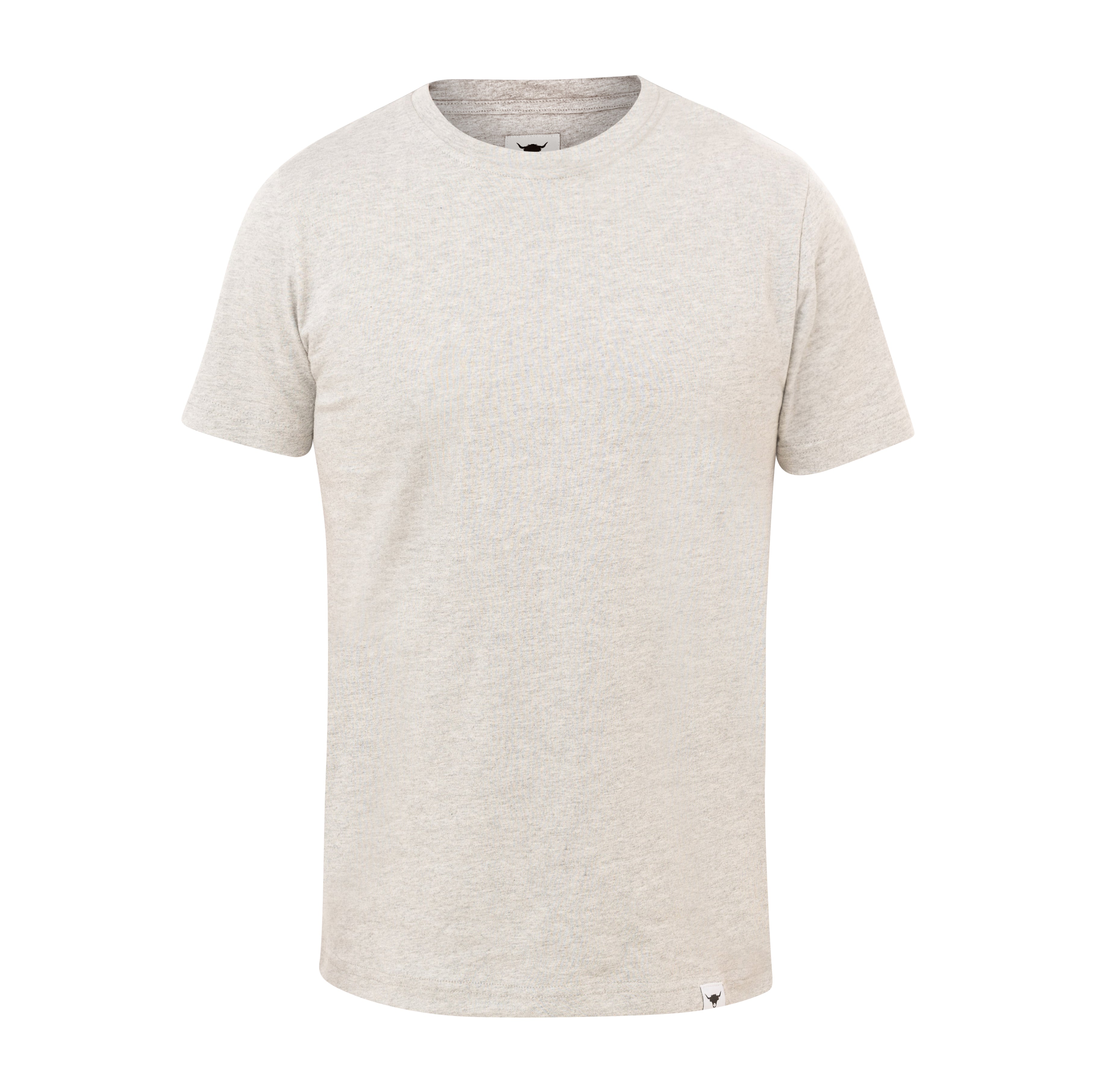 Graues Kurzarm-T-Shirt